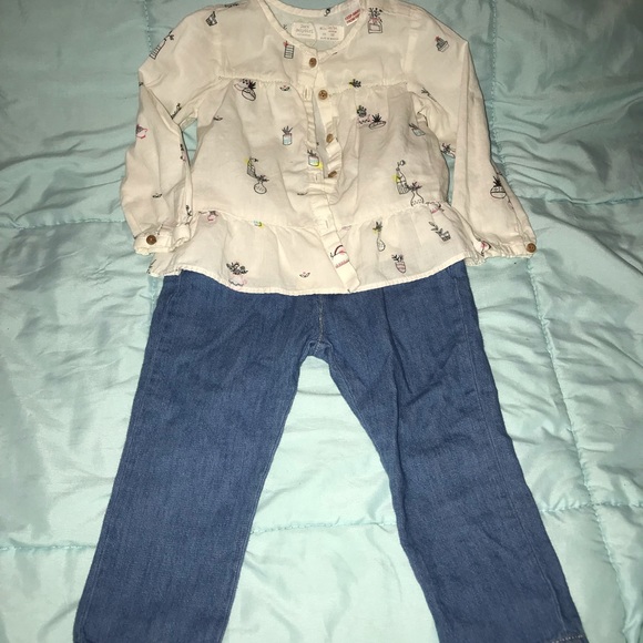 Zara Baby Girl Outfit - Picture 1 of 4